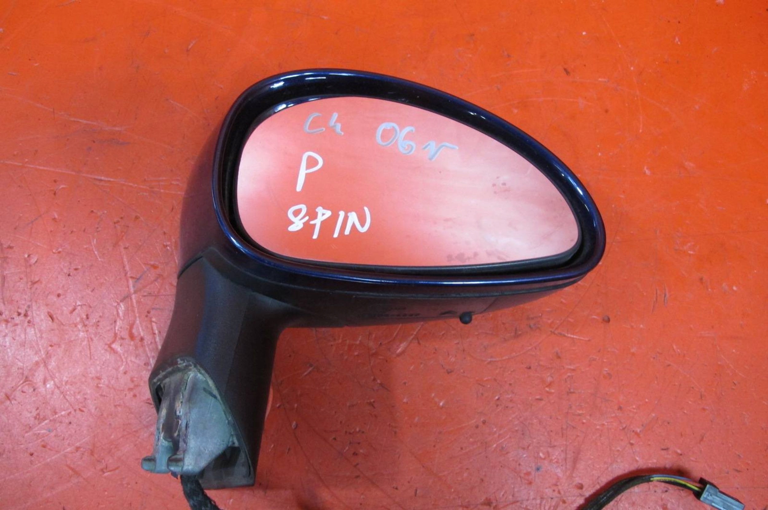 CITROEN C4 and 1 COUPE 3D 04-08 mirror right KPU 8-PIN