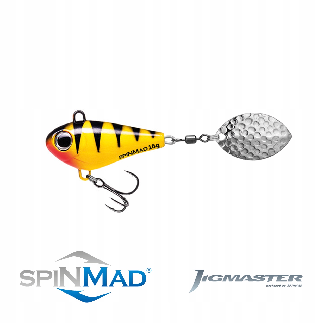 Wirujący Ogonek SpinMad Jigmaster 16g 3008