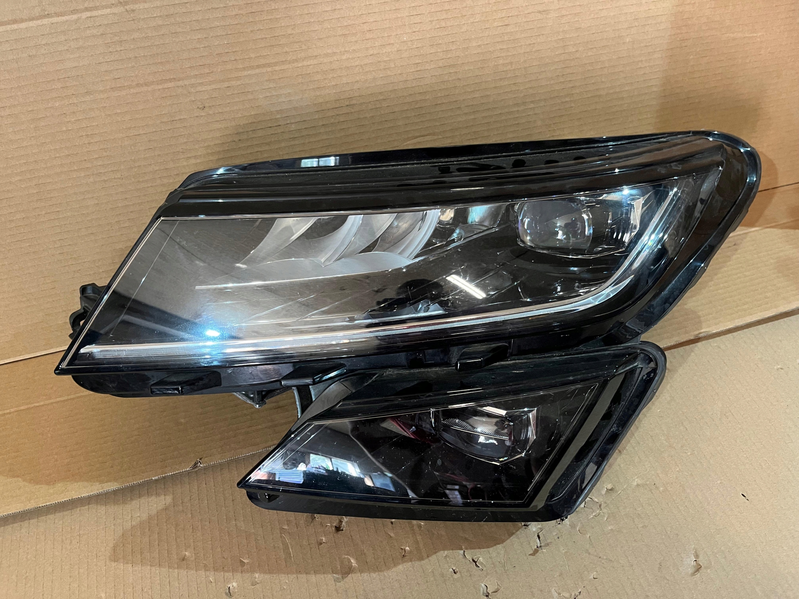 Frontscheinwerfer Skoda Kodiaq 566 566941016H LED Links Scheinwerfer Headlight - Thumbnail 1