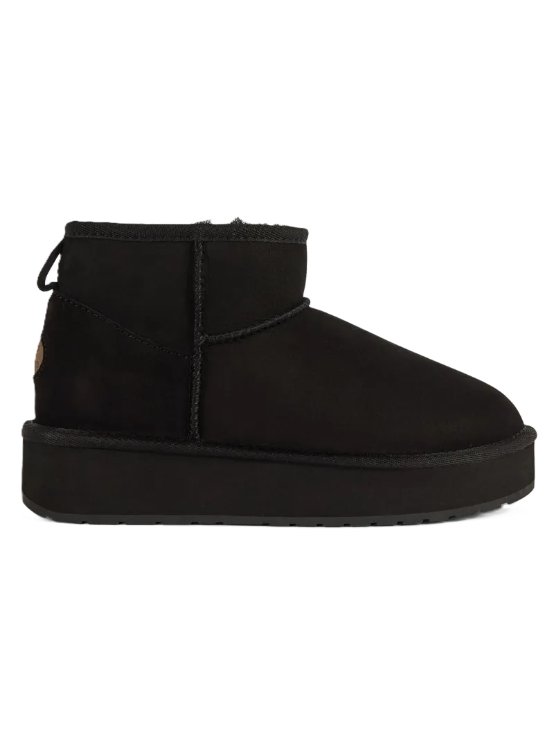 Kotníkové Boty na platformě Emu Australia Stinger Micro Flatform 2.0 W13296 Black 3