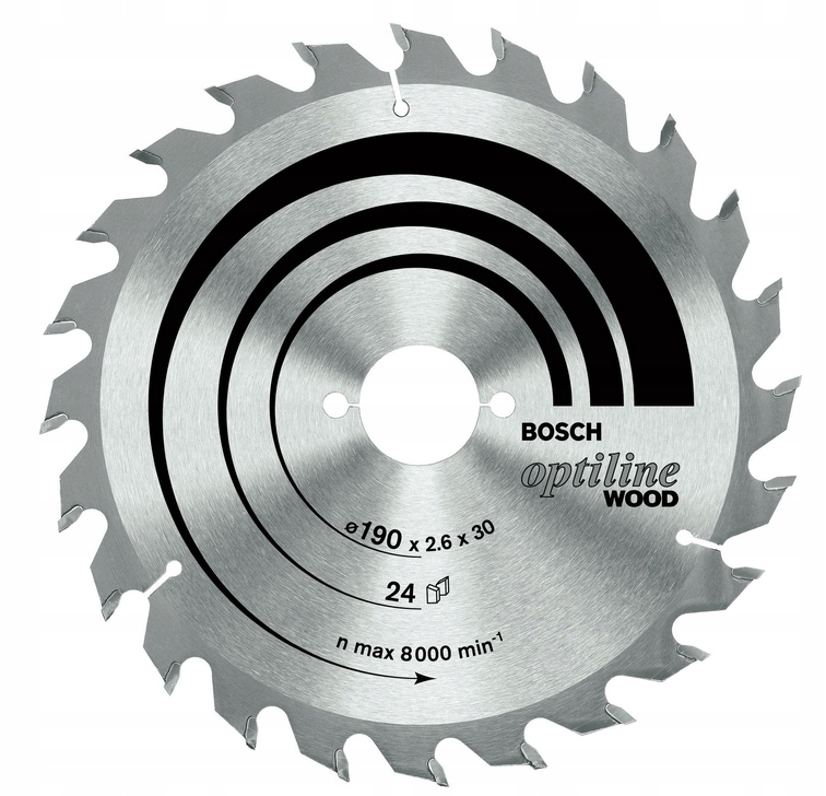 

Tarcza pilarska Bosch Optiline Wood 190 mm 24z