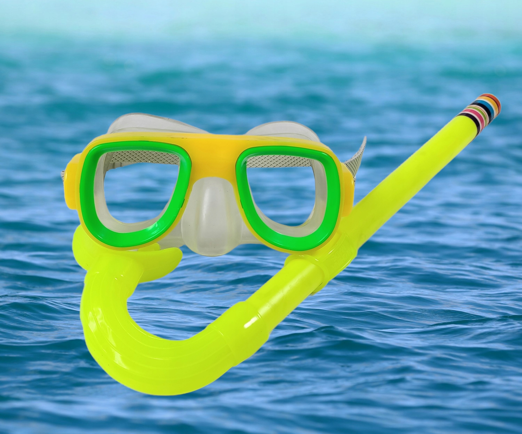 ZESTAW DO NURKOWANIA DLA DZIECI MASKA RURKA Stan opakowania oryginalne