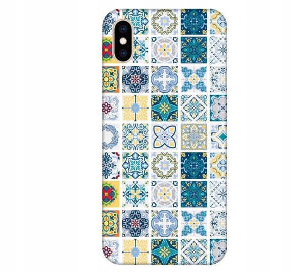

Etui na telefon iPhone X / Xs Mozaika kafelki majo