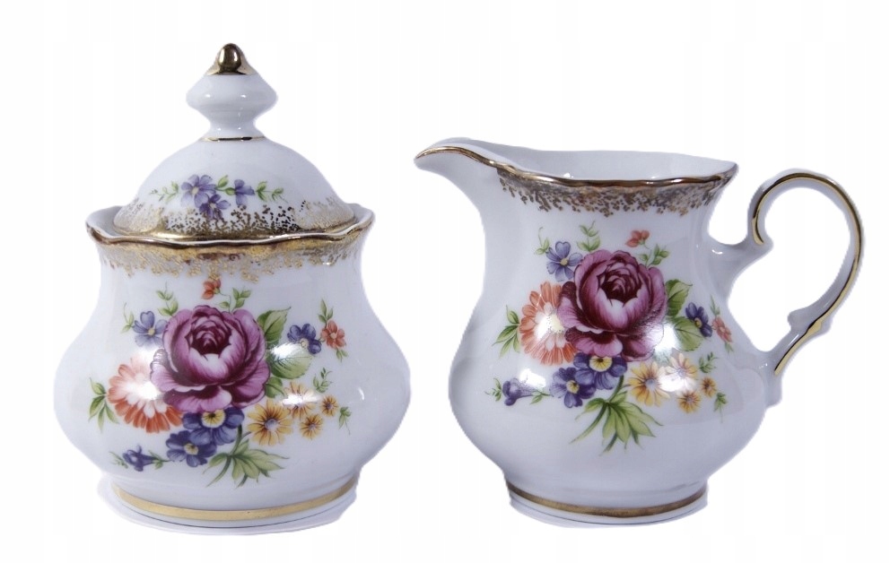 WINTERLING- ŚLICZNY STARY ZESTAW- CUKIERNICZKA I MLECZNIK