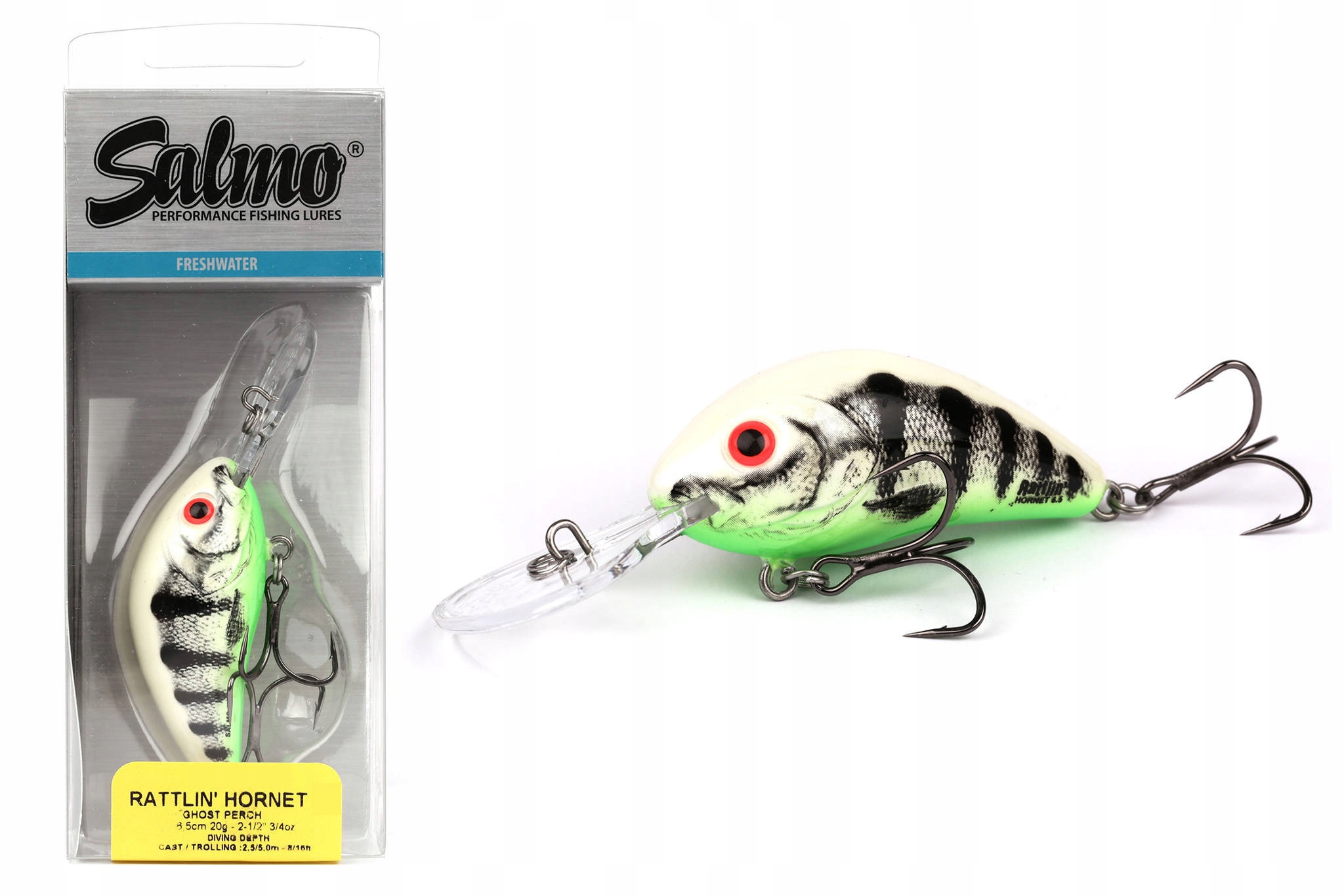 Wobler Salmo Rattlin Hornet F 4,5cm QRH515