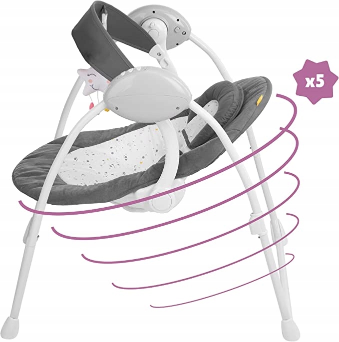 Huśtawka Badabulle COMFORT SWING bujaczek leżaczek Waga dziecka 0 - 9 kg