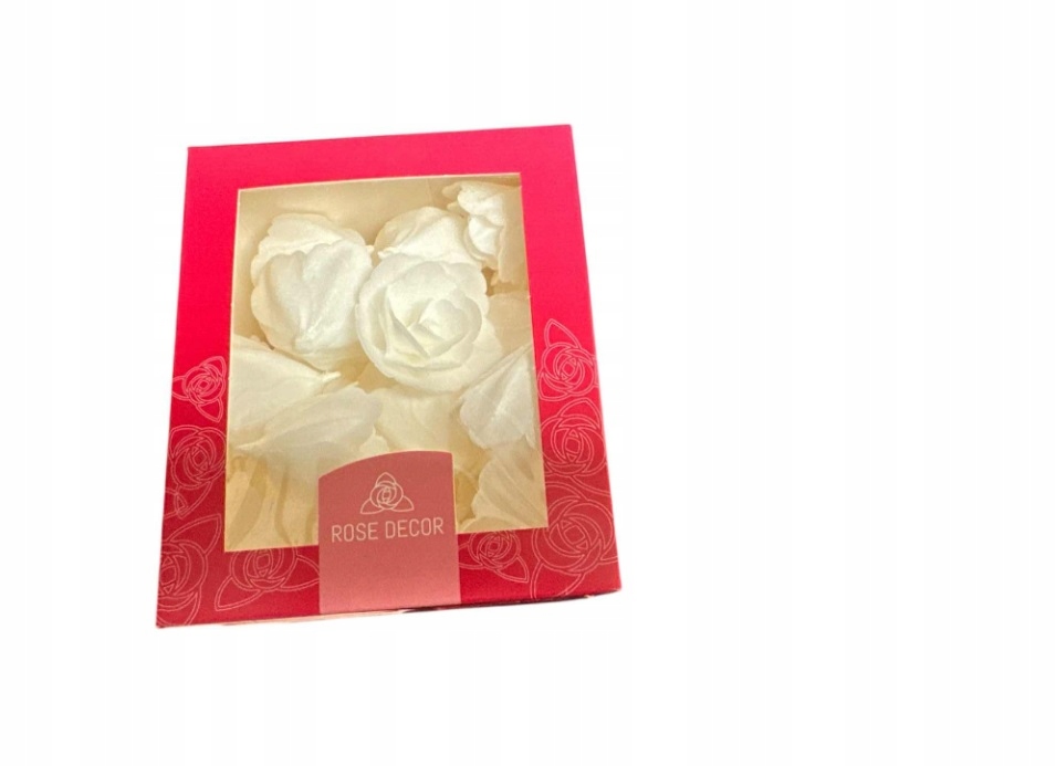 Levně id_2806_B 35ks Vaflová Růže 4,5 cm Oplatkové Dekorace Růže Dort Květy