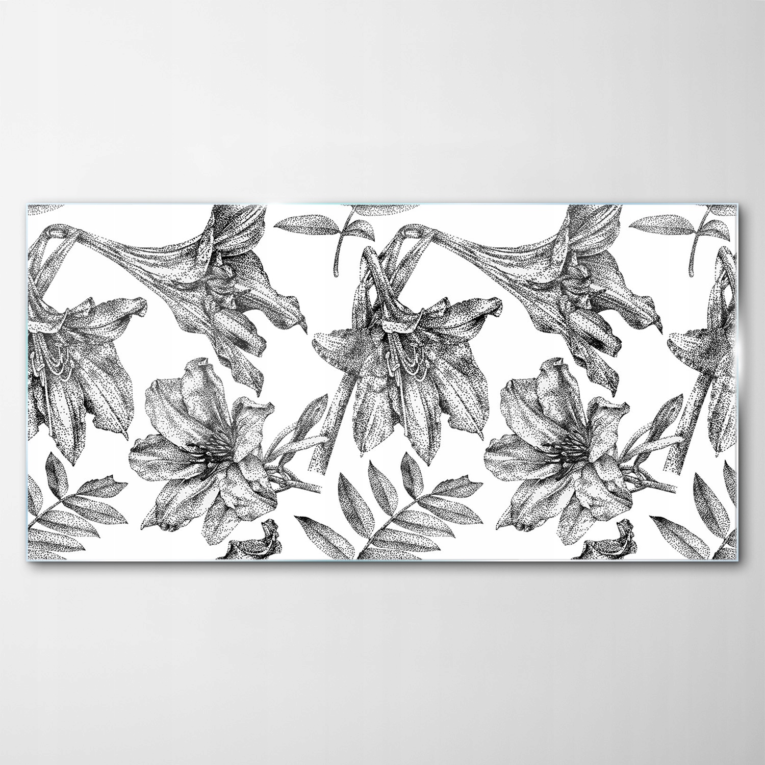 

Hartowany Obraz Szklany Natura Lilie Kwiaty 120x60