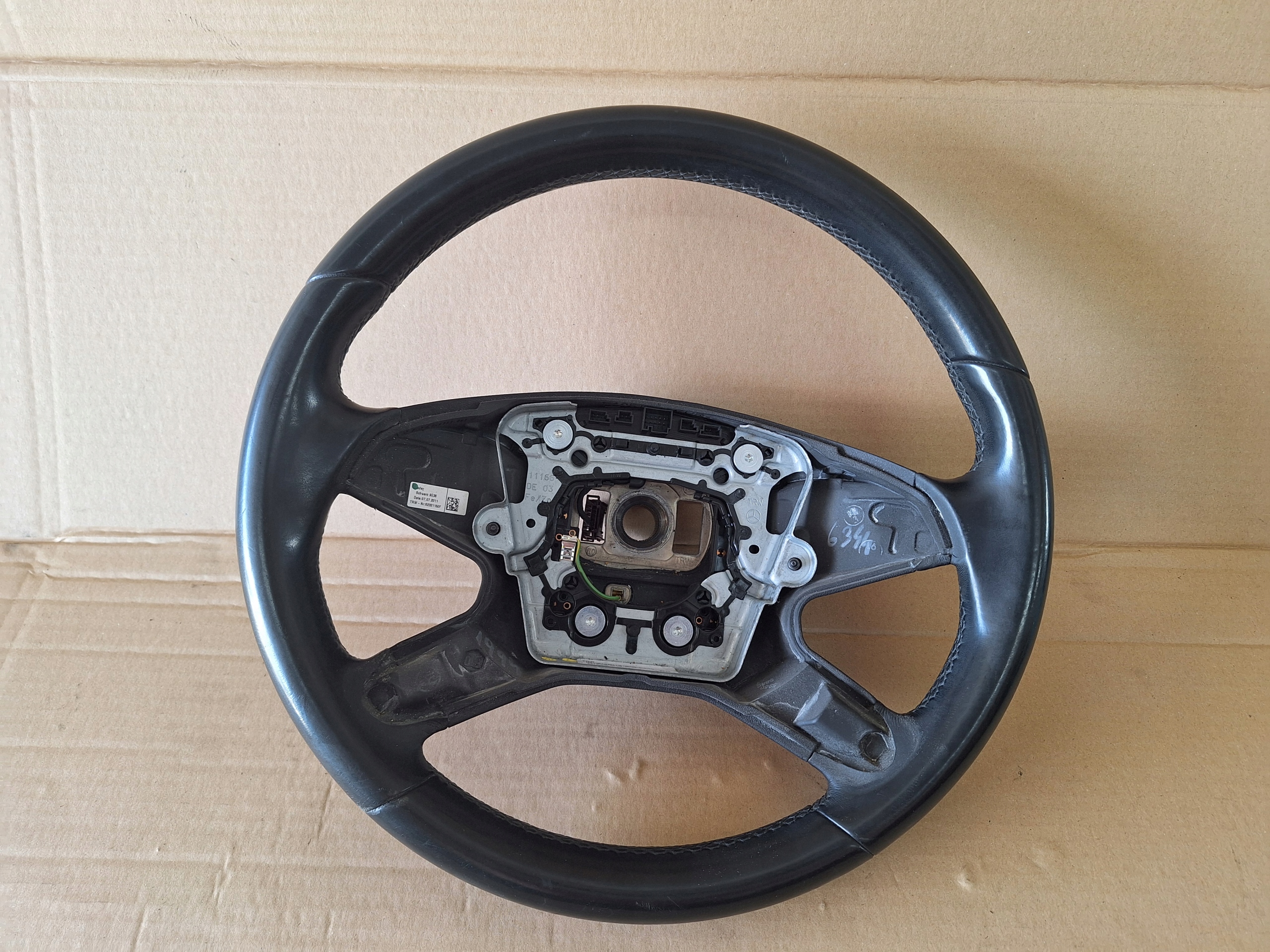 lenkrad Leder MERCEDES E W212 09- A2124600303
