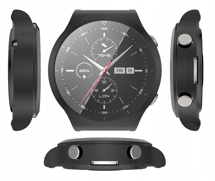 CASE ETUI 2w1 DO HUAWEI WATCH GT 2 PRO CZARNE Marka Inna