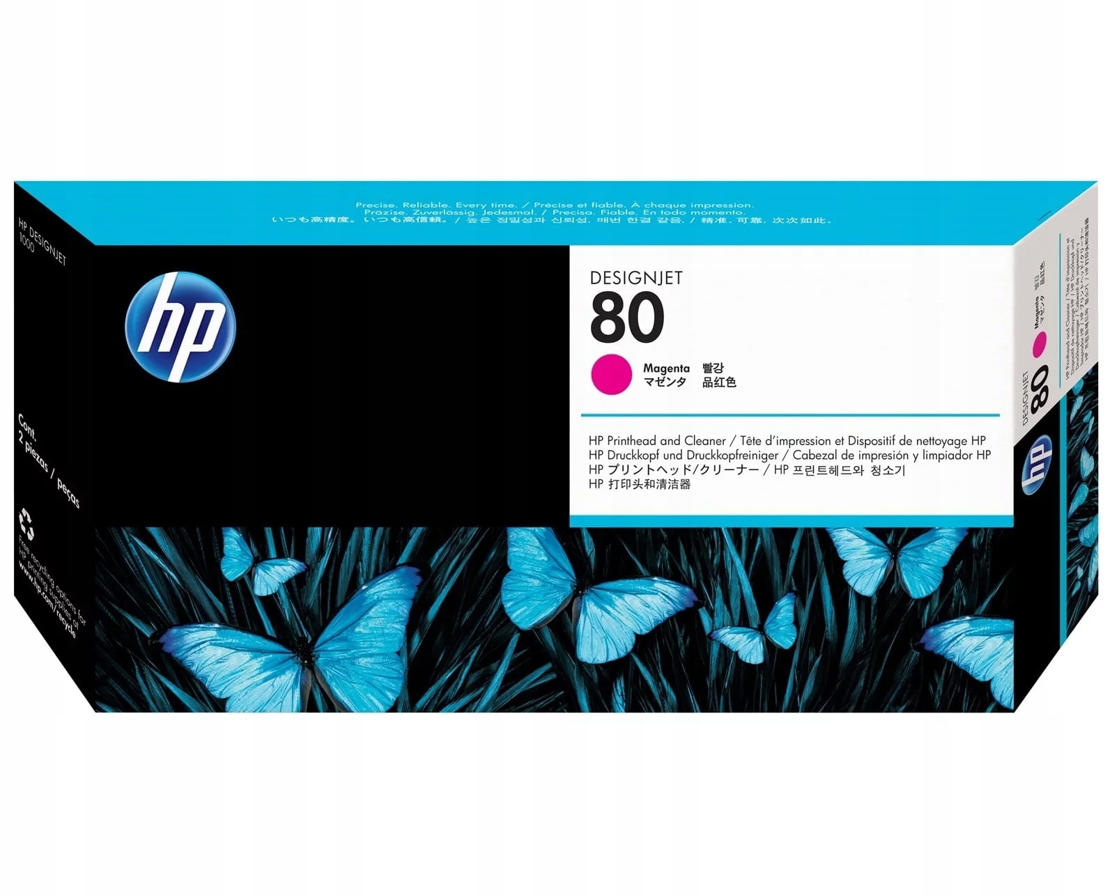Hlavice Hp 80 C4822A Magenta Orig. Akce
