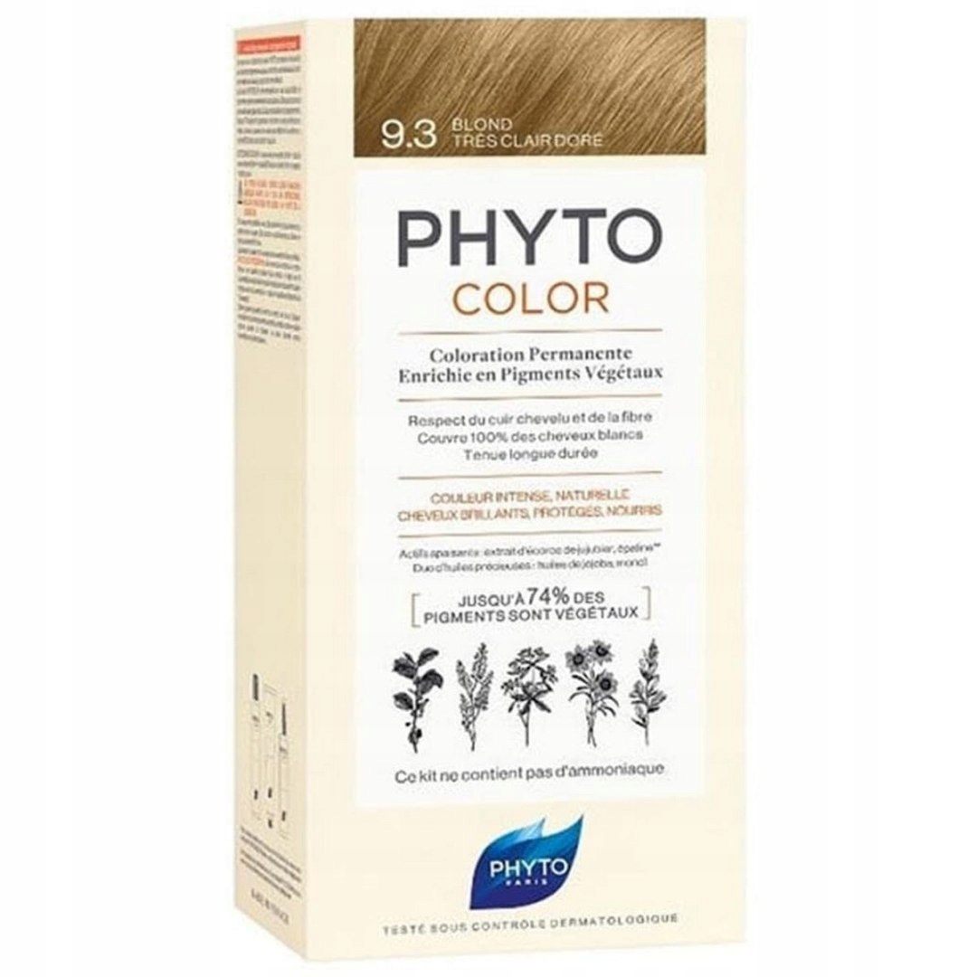 Permanentní barvení Phyto Paris Phytocolor 9.3-rubio dorado muy claro P