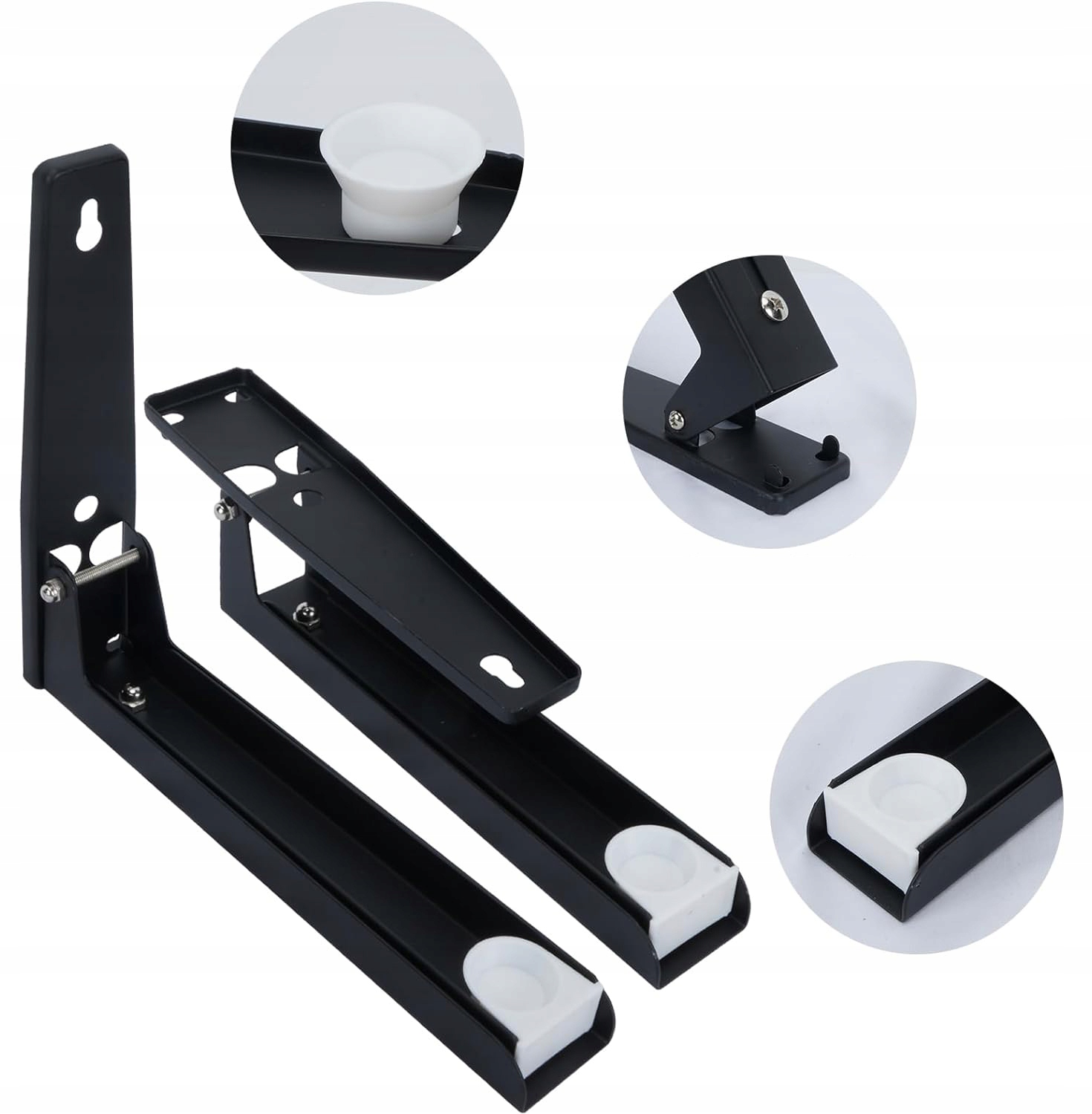 1 PARA UCHWYTÓW MIKROFALOWYCH, UCHWYTY MIKROFALOWE ZE STALI NIERDZEWNEJ Stan opakowania oryginalne