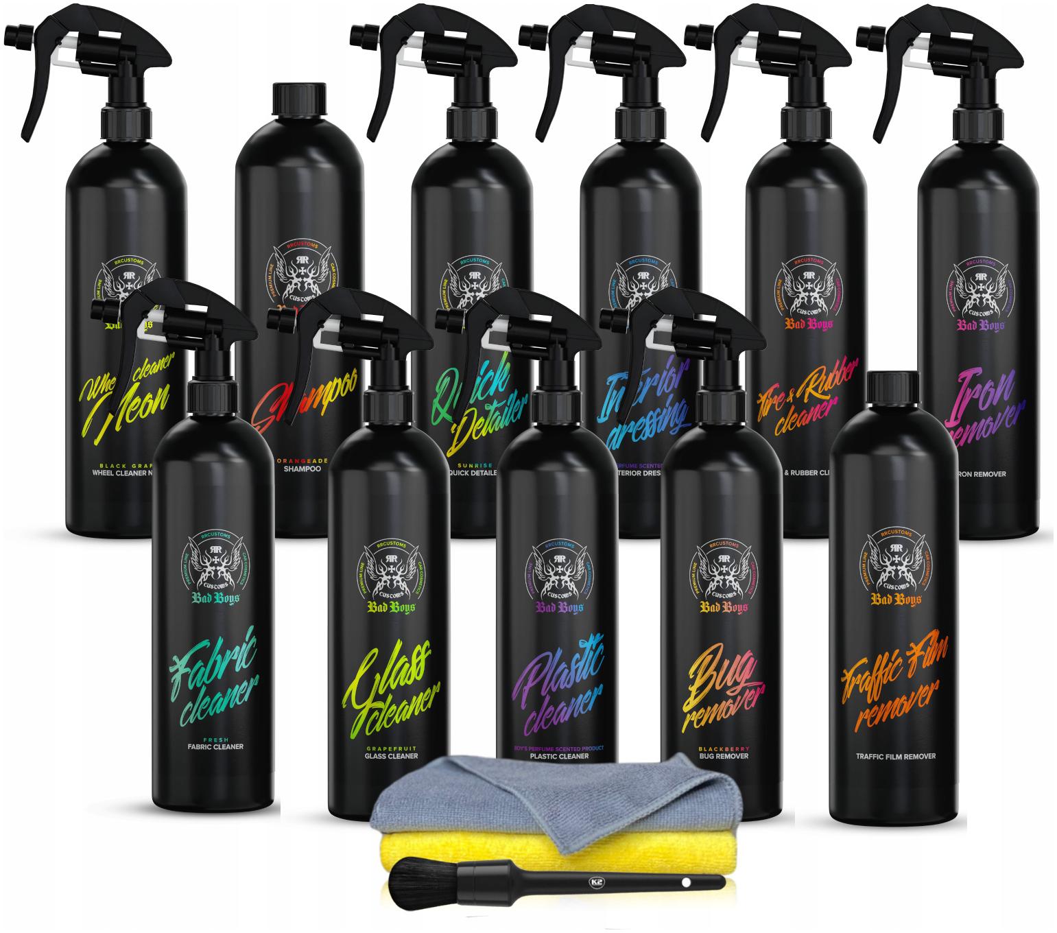 RR Customs RRC Bad Boys Mega Zestaw Kosmetyków Do Auta Detailing Prezent