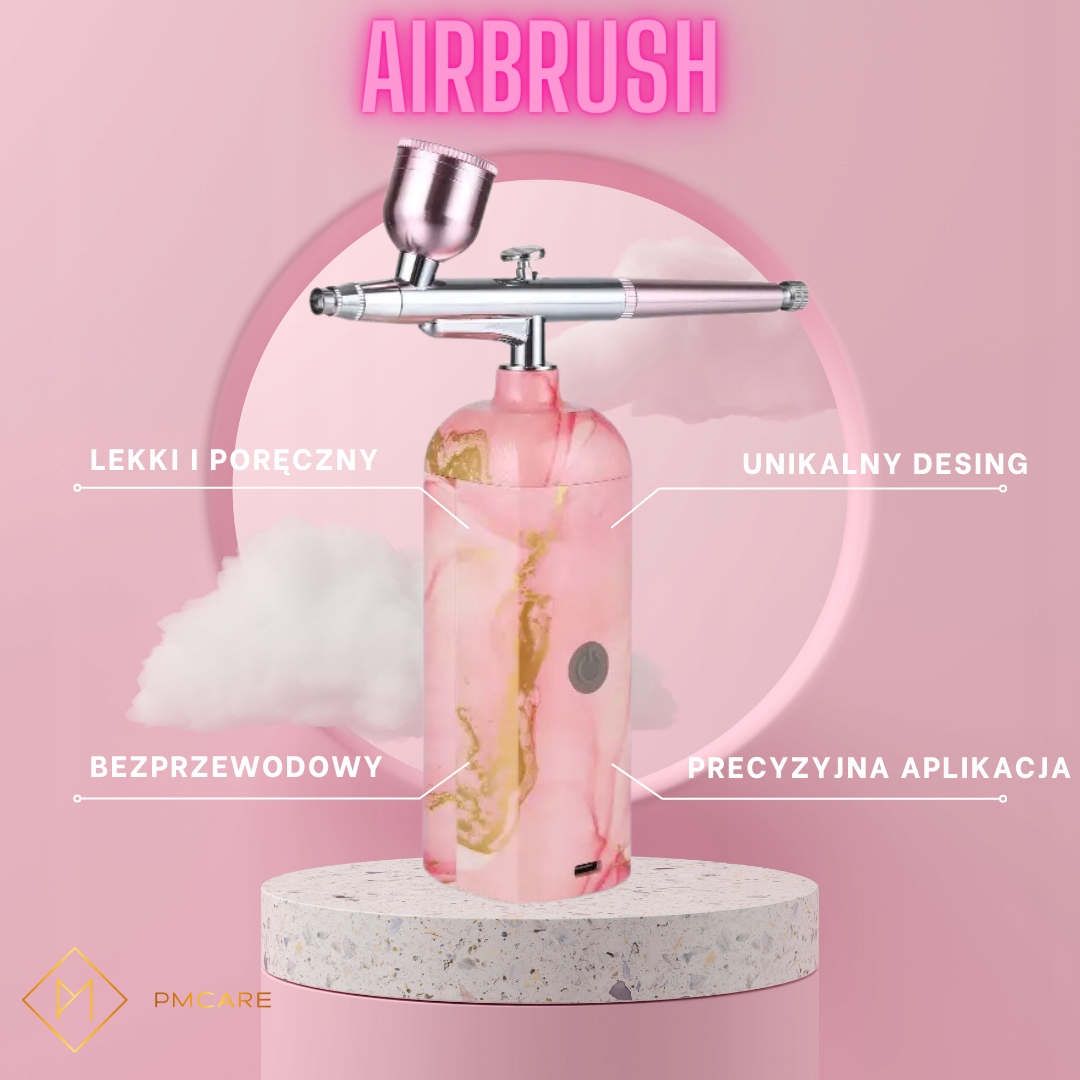 AIRBRUSH AEROGRAF DO STYLIZACJI BRWI PAZKOCI BEZPRZEWODOWY Kod producenta 626725