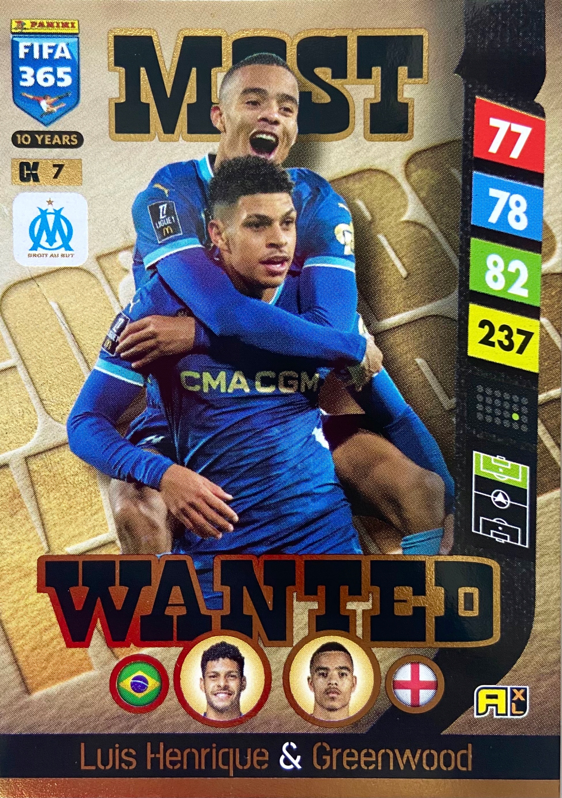 Fifa 365 2025 Upgrade Most Wanted Ck 7 Henrique Greenwood Olympique