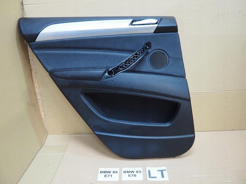 TAPICERKA BOCZEK DRZWI LEWY TYŁ BMW X5 E70 X6 E71