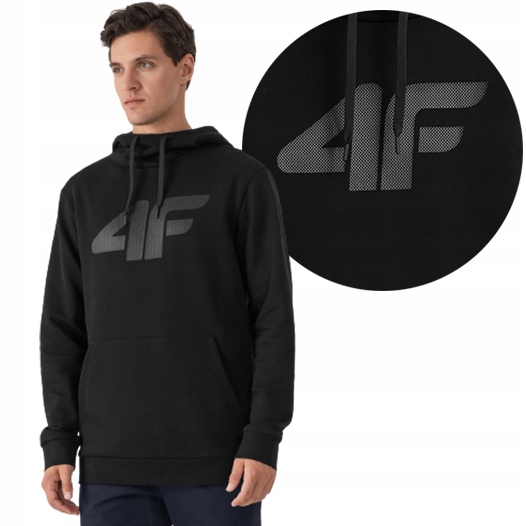 

Bluza Dresowa Męska Z Kapturem 4F BLM352-20S R.3XL