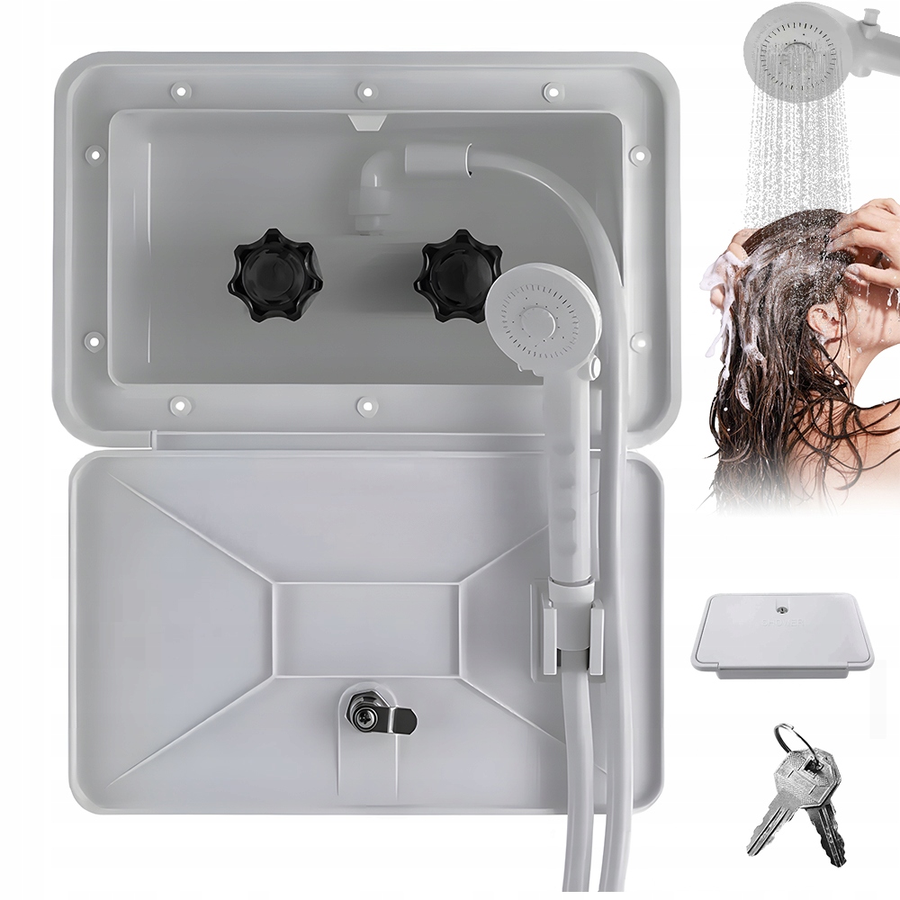 Turistická Kempingová Sprcha Přenosný Automobilový Poloviční Sprchový Kout