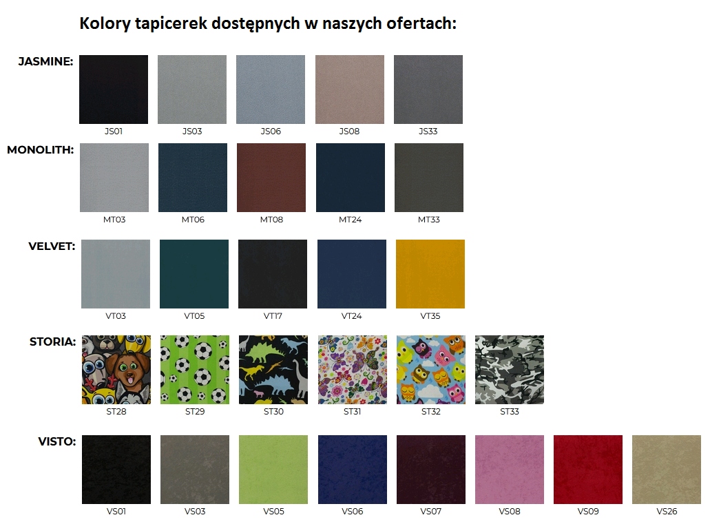 Krzesło fotel obrotowy Duo black ST29 rozmiar 5 Materiał korpusu plastik