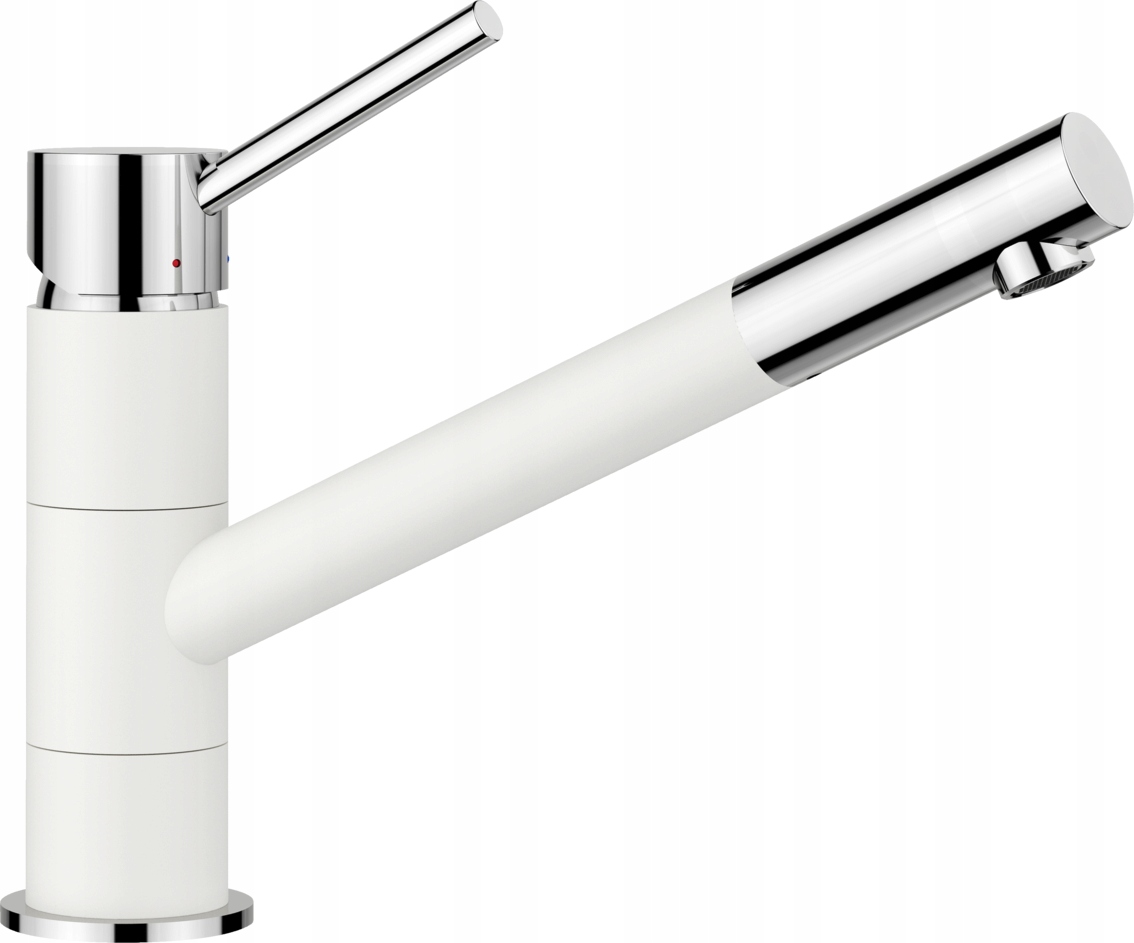 Blanco Kano, bateria kuchenna, biały/chrom, 525030