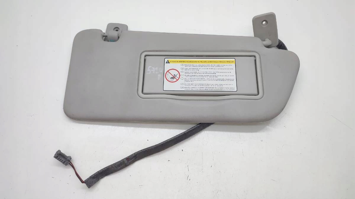 OSŁONA PRZECIWSŁONECZNA DASZEK PRAWY PEUGEOT 308 I T7