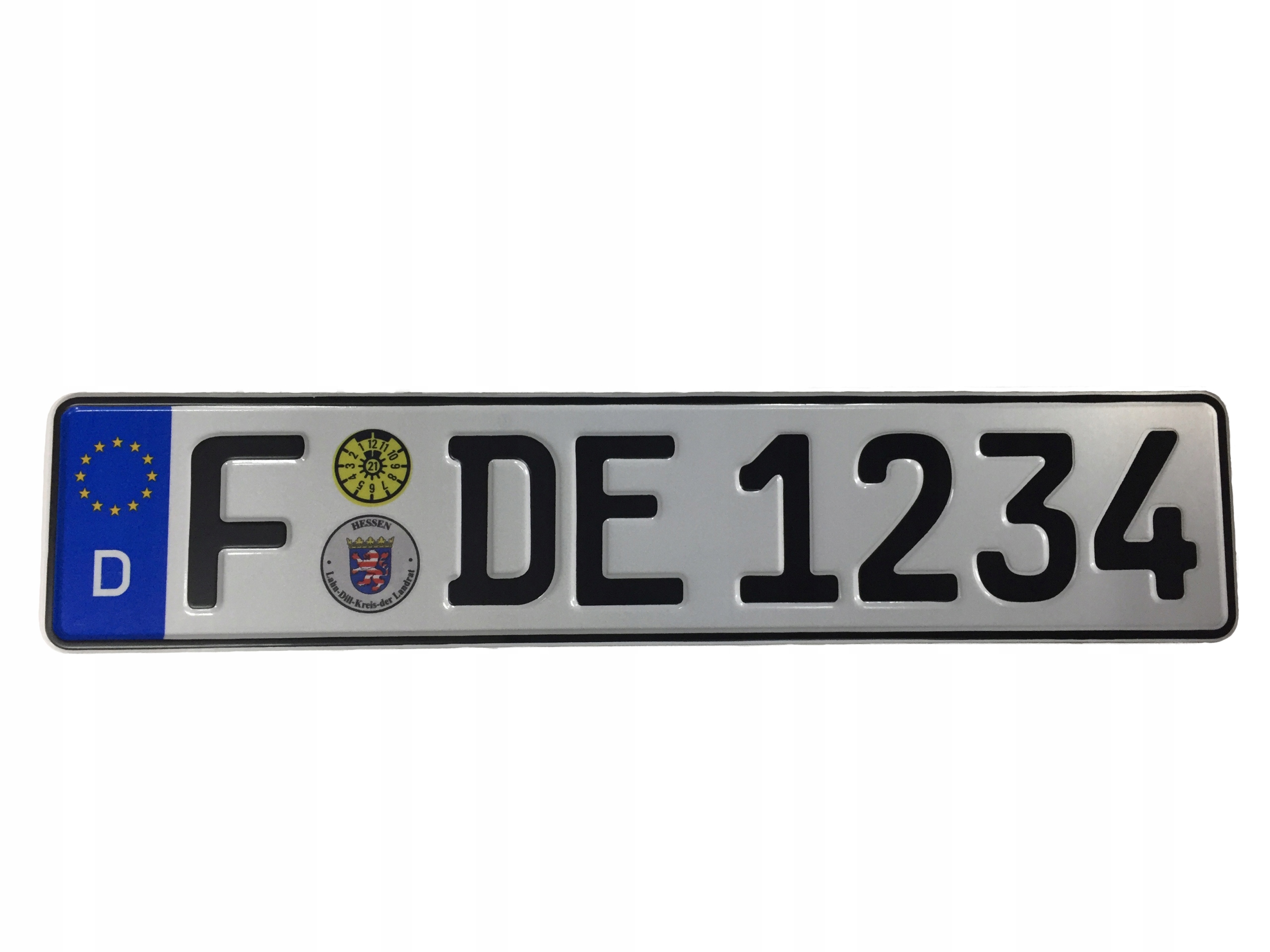 Niemieckie tablice rejestracyjne - NAKLEJKI GRATIS Producent inny