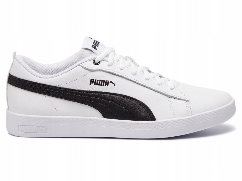 Dámské boty Puma Smash v2 sportovní kožené bílé 365208-01 vel. 38