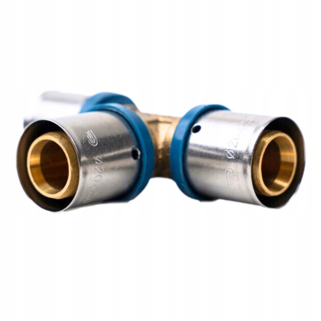 Trójnik redukcyjny pex 20 x 16 x 16 zaprasowany Marka Lechar