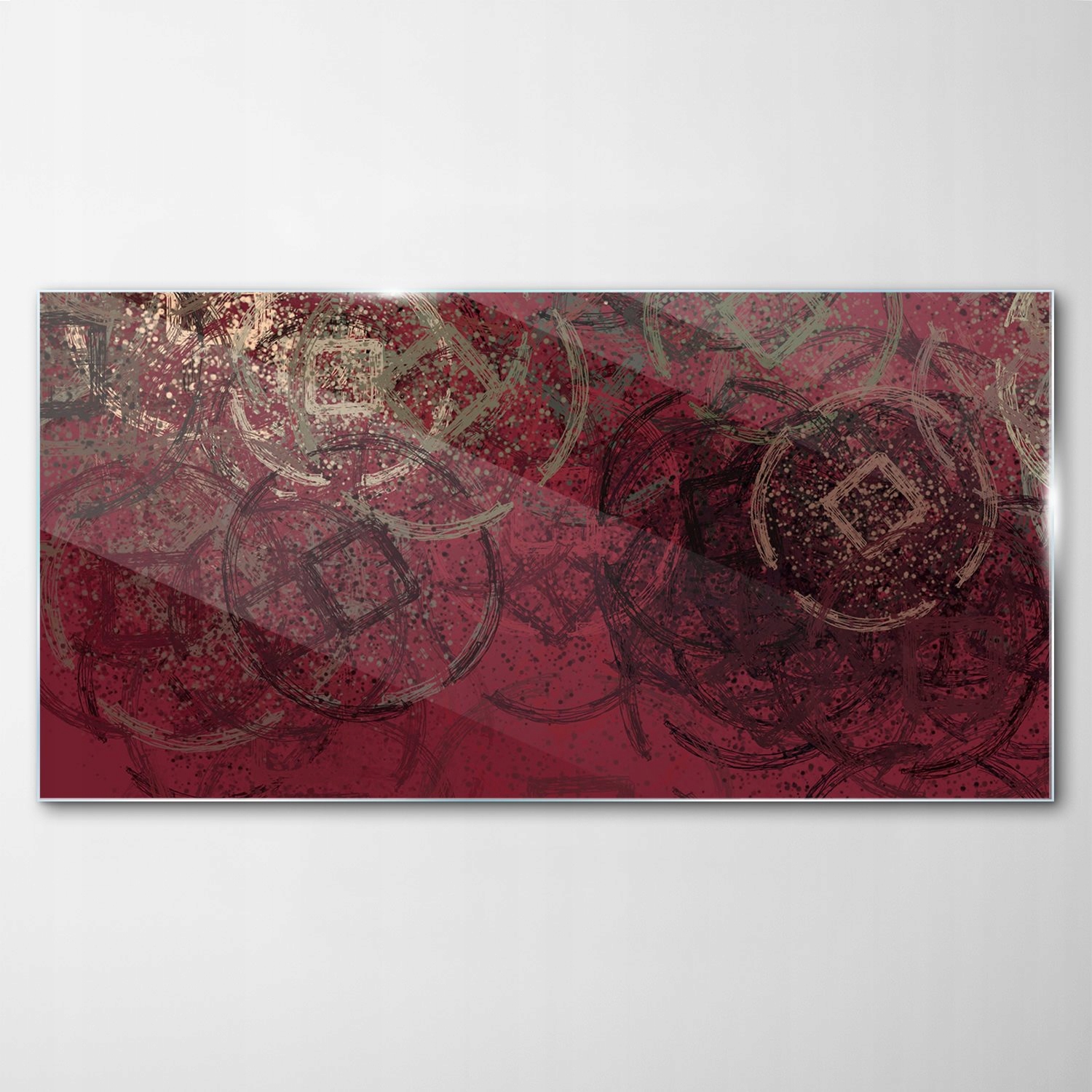 

Obraz na Szkle Dekor Art Abstrakcja Monety 100x50