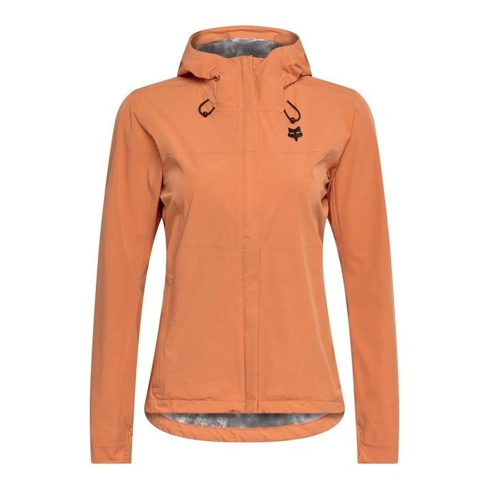 Dámská cyklistická bunda Fox Lady Ranger Water Coral oranžová