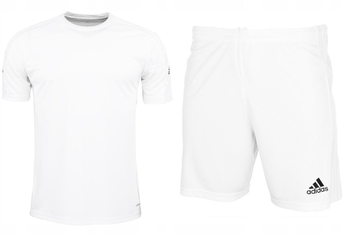 Fotbalový teplákovka adidas Squadra 21 Set Tričko Kraťasy Short Bílá 116