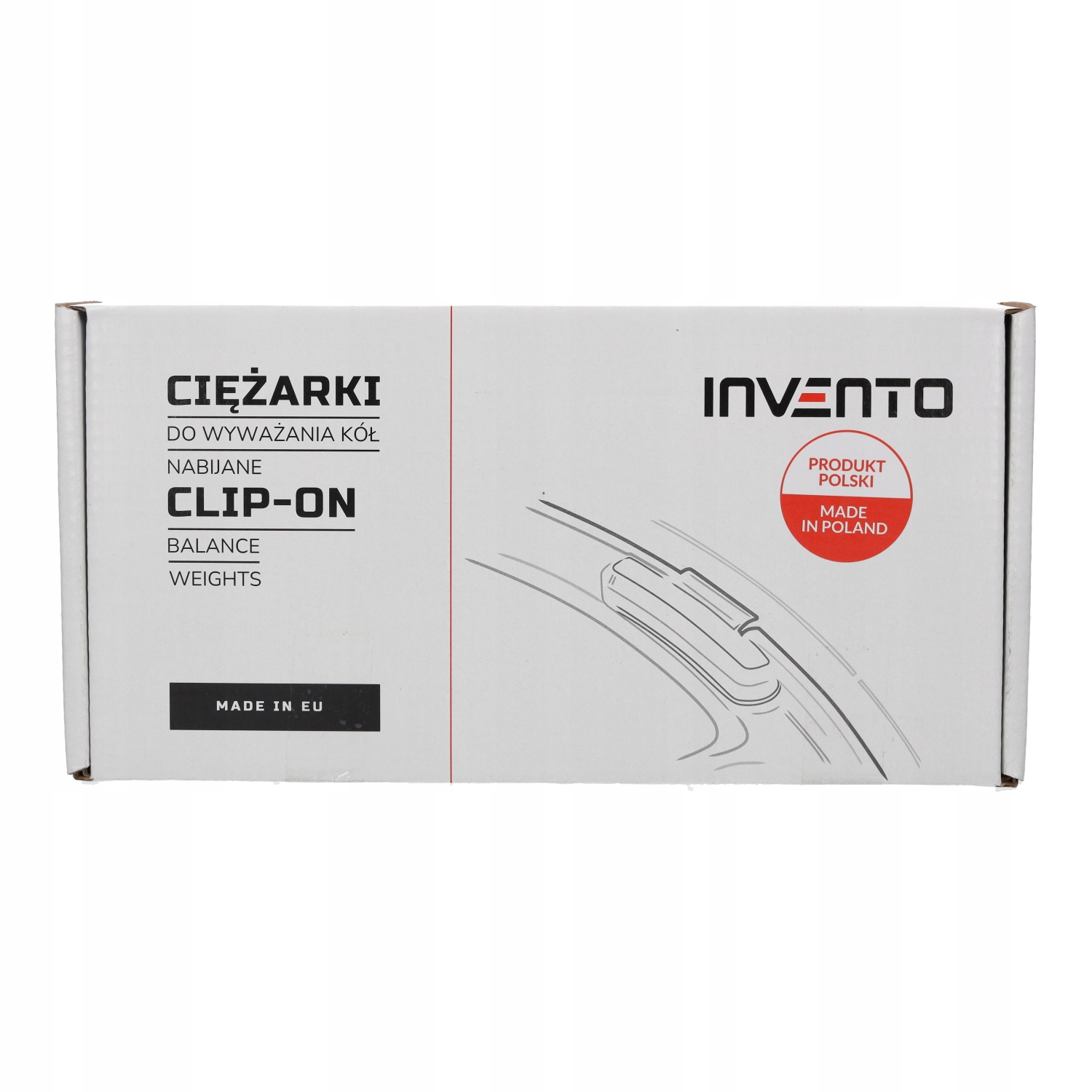 Ciężarki do felg Invento TPZNSTD-045 Waga (g) 45