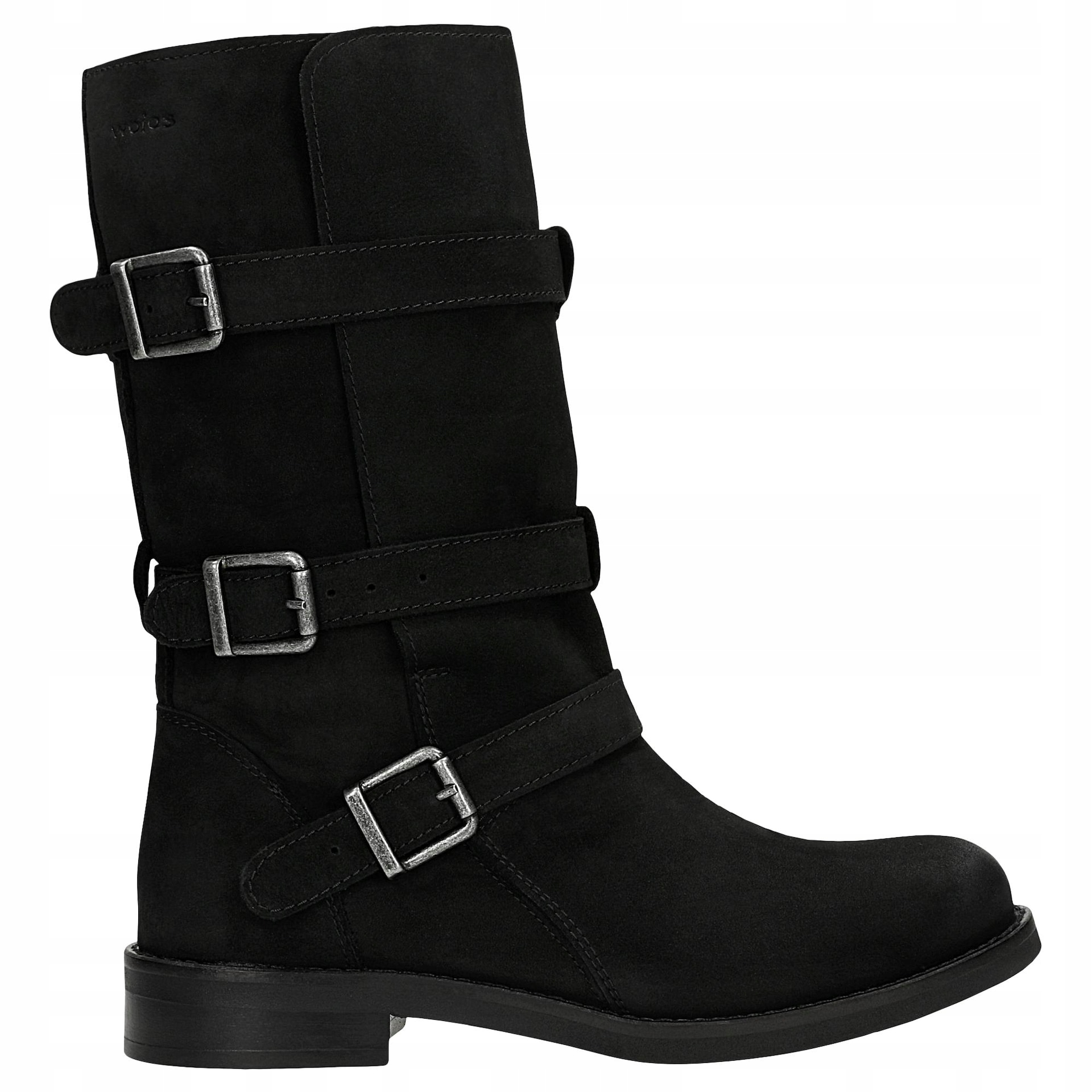 Černé podzimní dámské kotníkové boty vel. 37