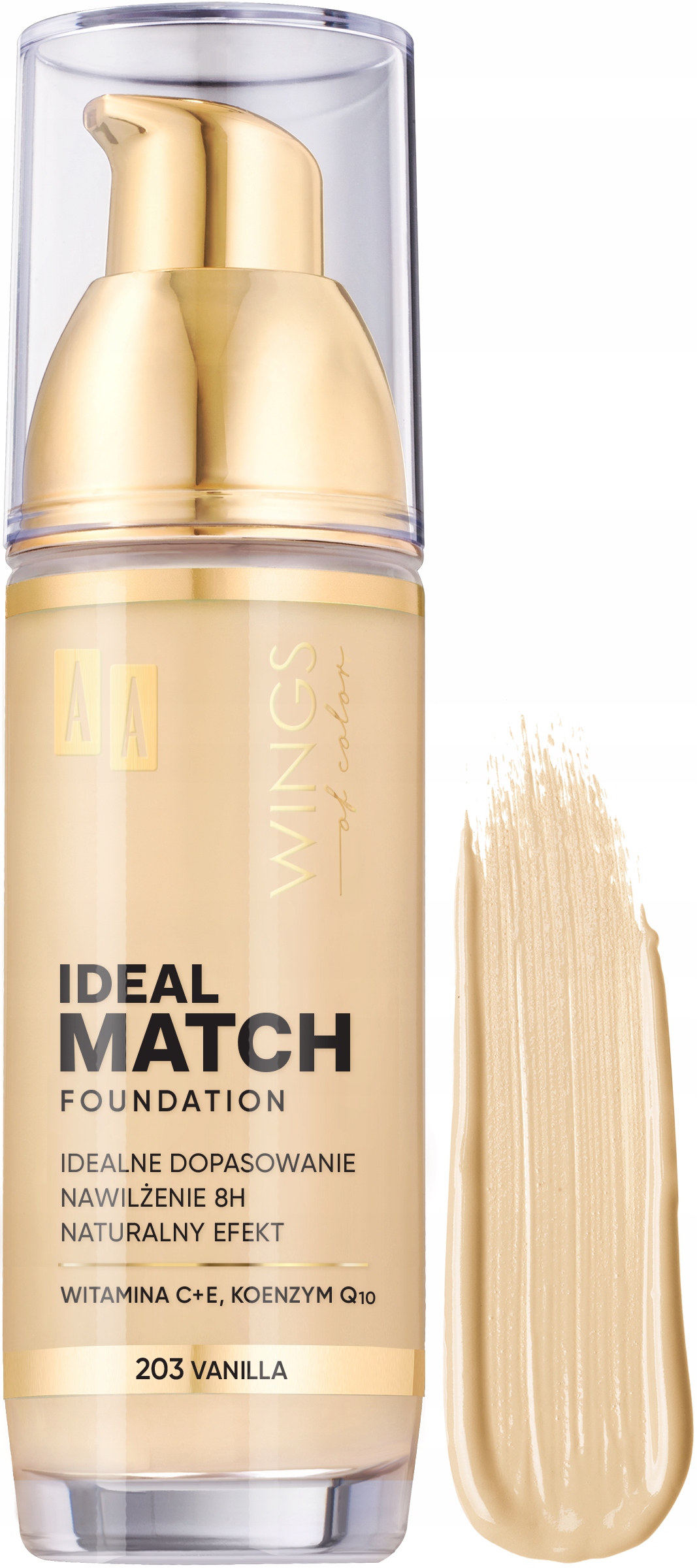 

Aa Wings Of Color Podkład Ideal Match 203 Vanilla
