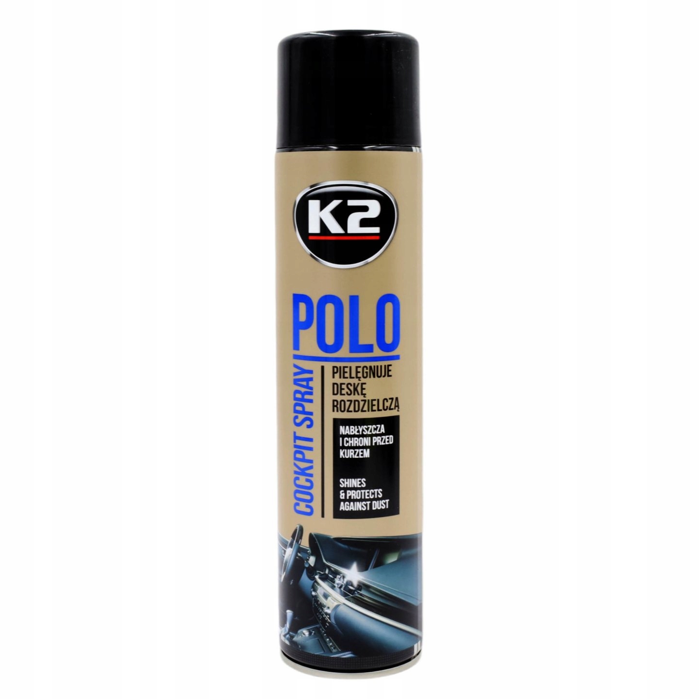 

Spray do Kokpitu K2 Polo Cockpit Fahren 600ml