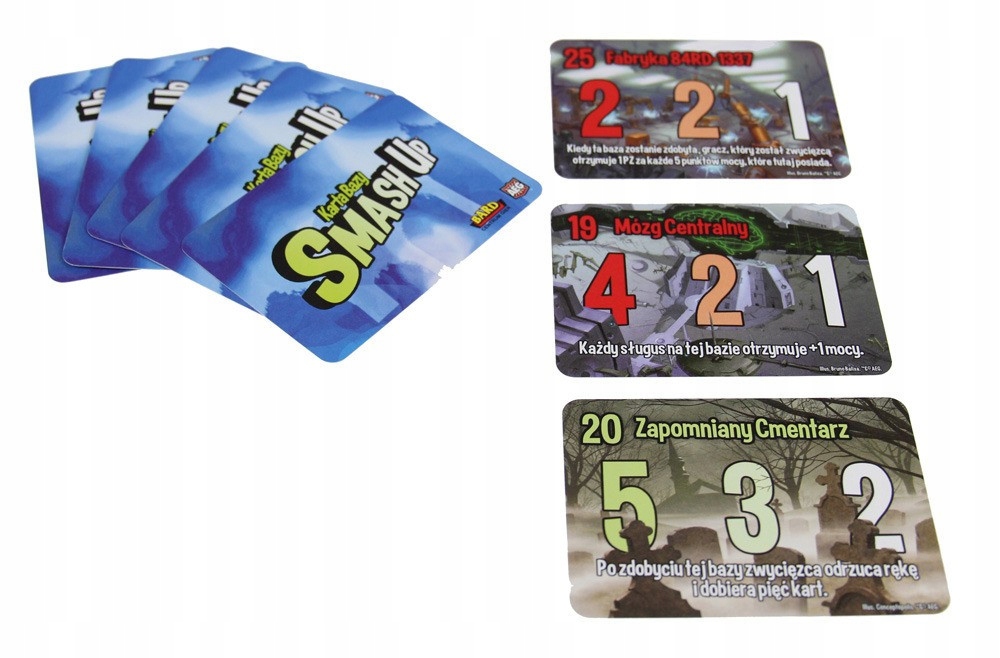 Gra w Karty Dziecięca Karcianka Wciągająca Gra Smash Up Ciekawa Zabawa