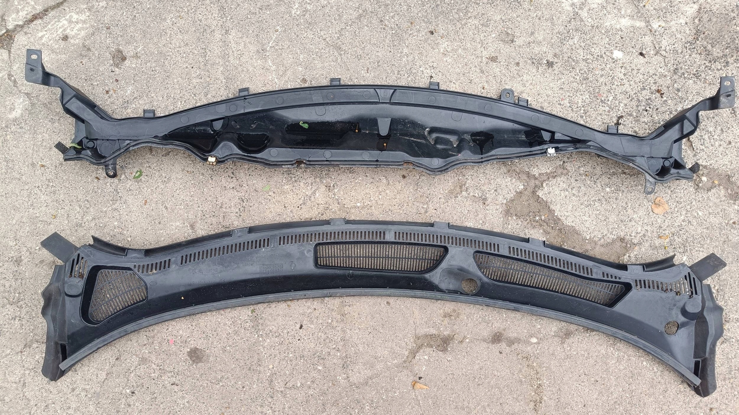 Ford Fiesta MK7 2013 Komplet torpedo front gora and dol