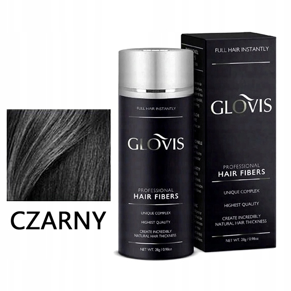 

Włókna Glovis 28g Czarny Black