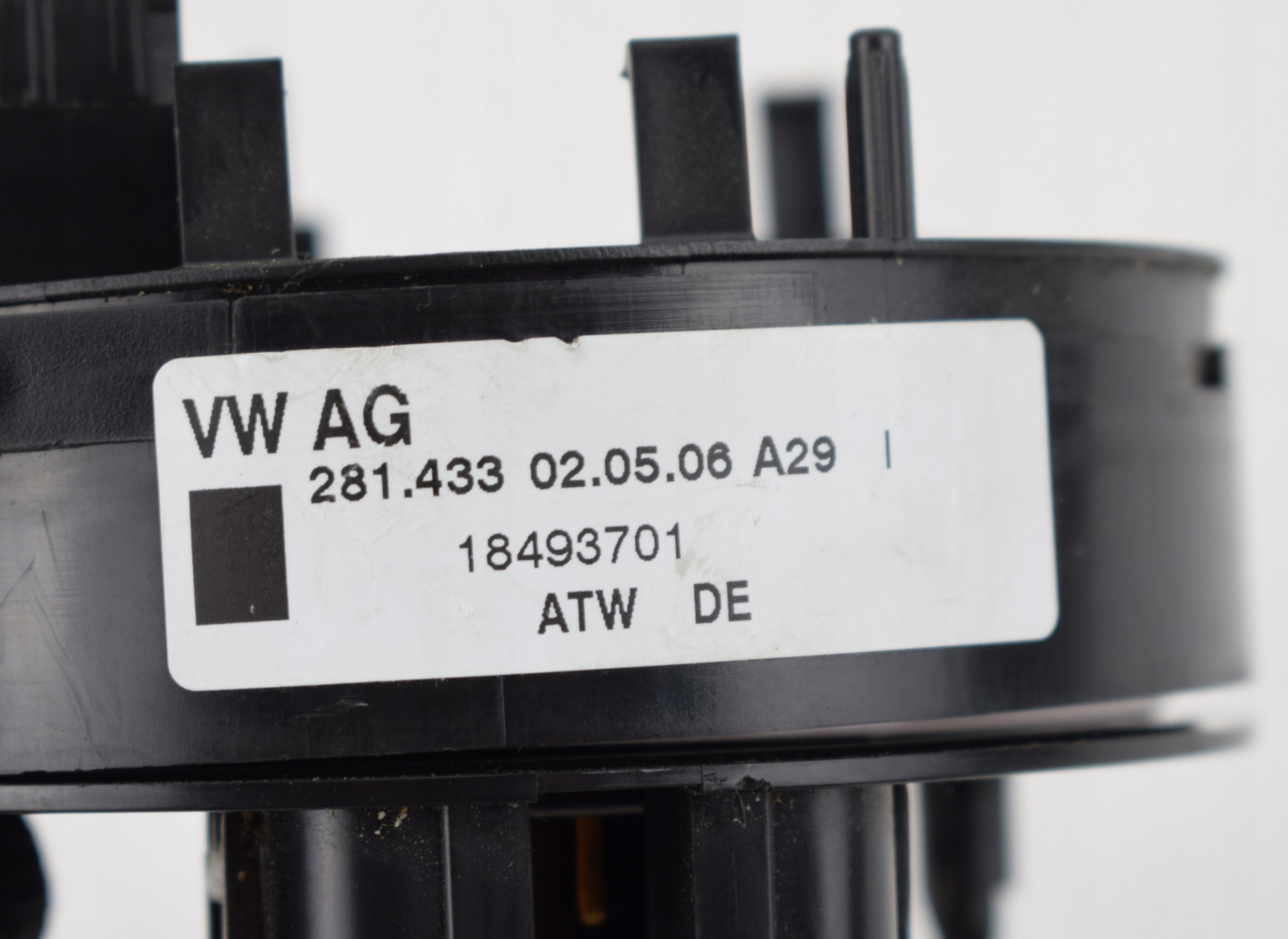 VW T5 POLO 9N ring airbag sensor ZWIJAK ESP 281.433