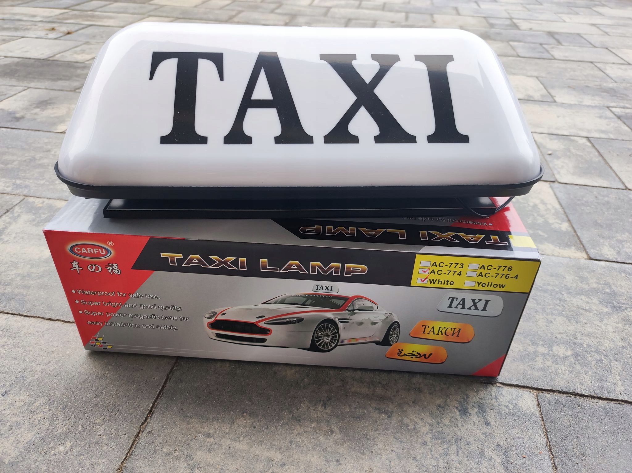 KOGUT SYGNALIZATOR LAMPA GAPA TAXI XL 6 MAGNESÓW Napięcie (old) 12 V