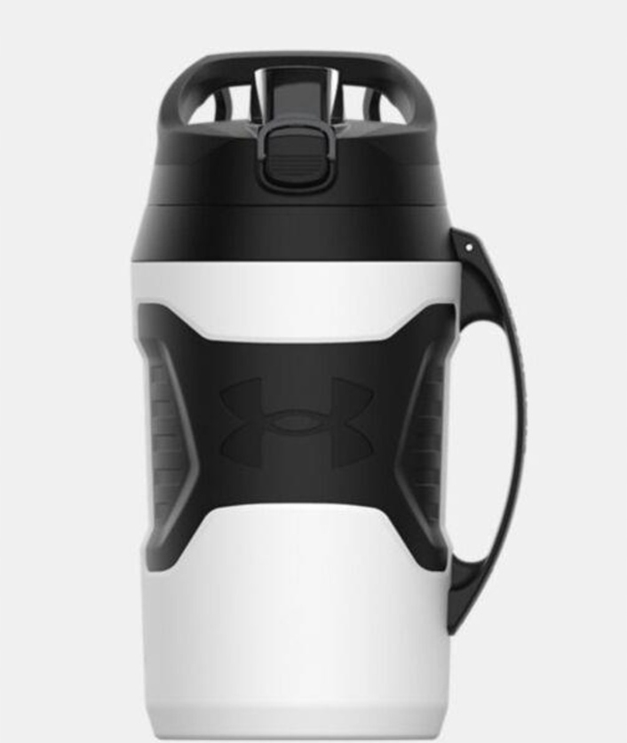 Under Armour láhev na pití do posilovny velká láhev na vodu 1,9L bílá