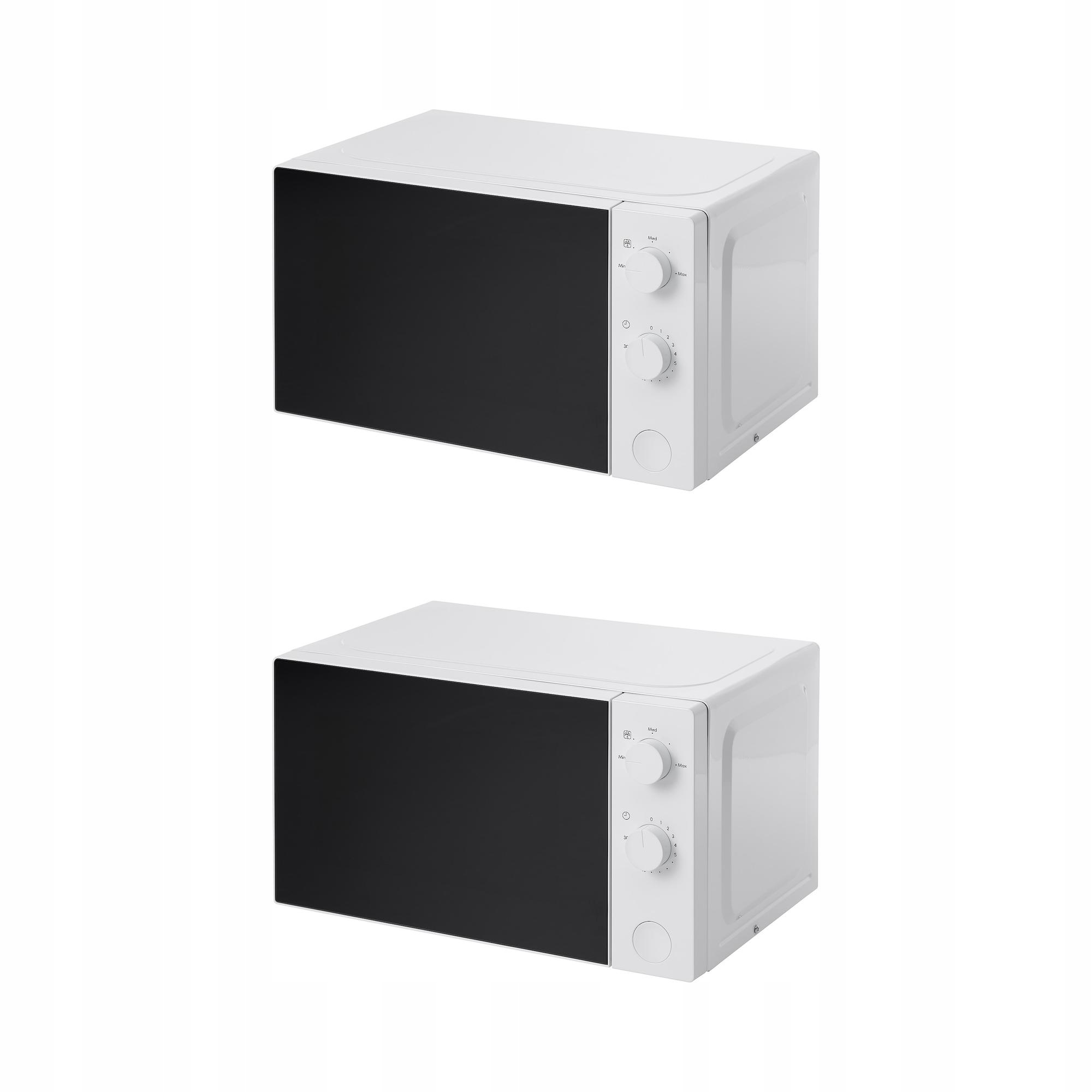 2 szt. Tillreda Kuchenka mikrofalowa biały