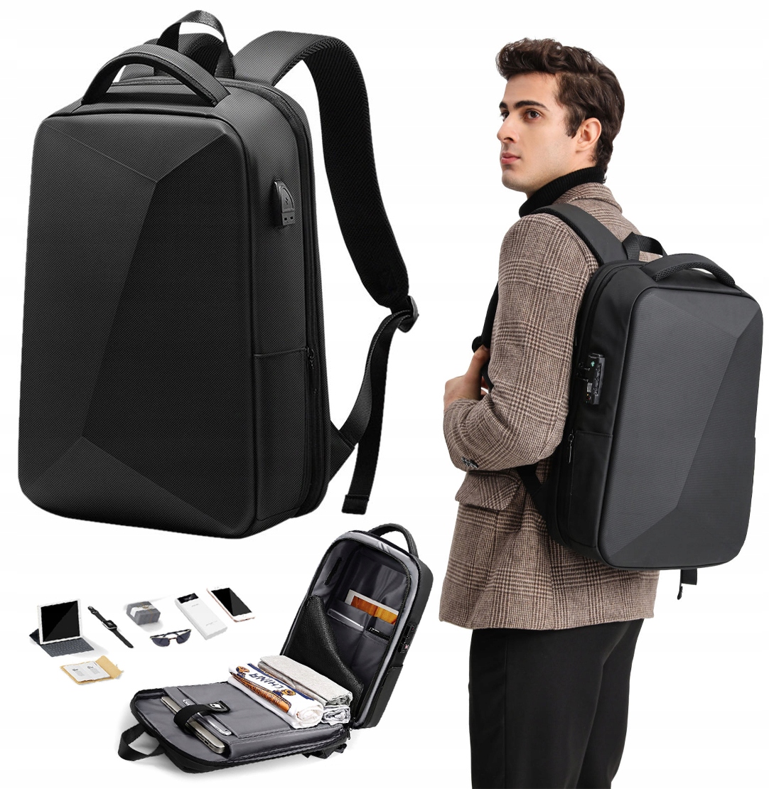 

Plecak Na Laptopa Antykradzieżowy Usb 20-32L Tsa