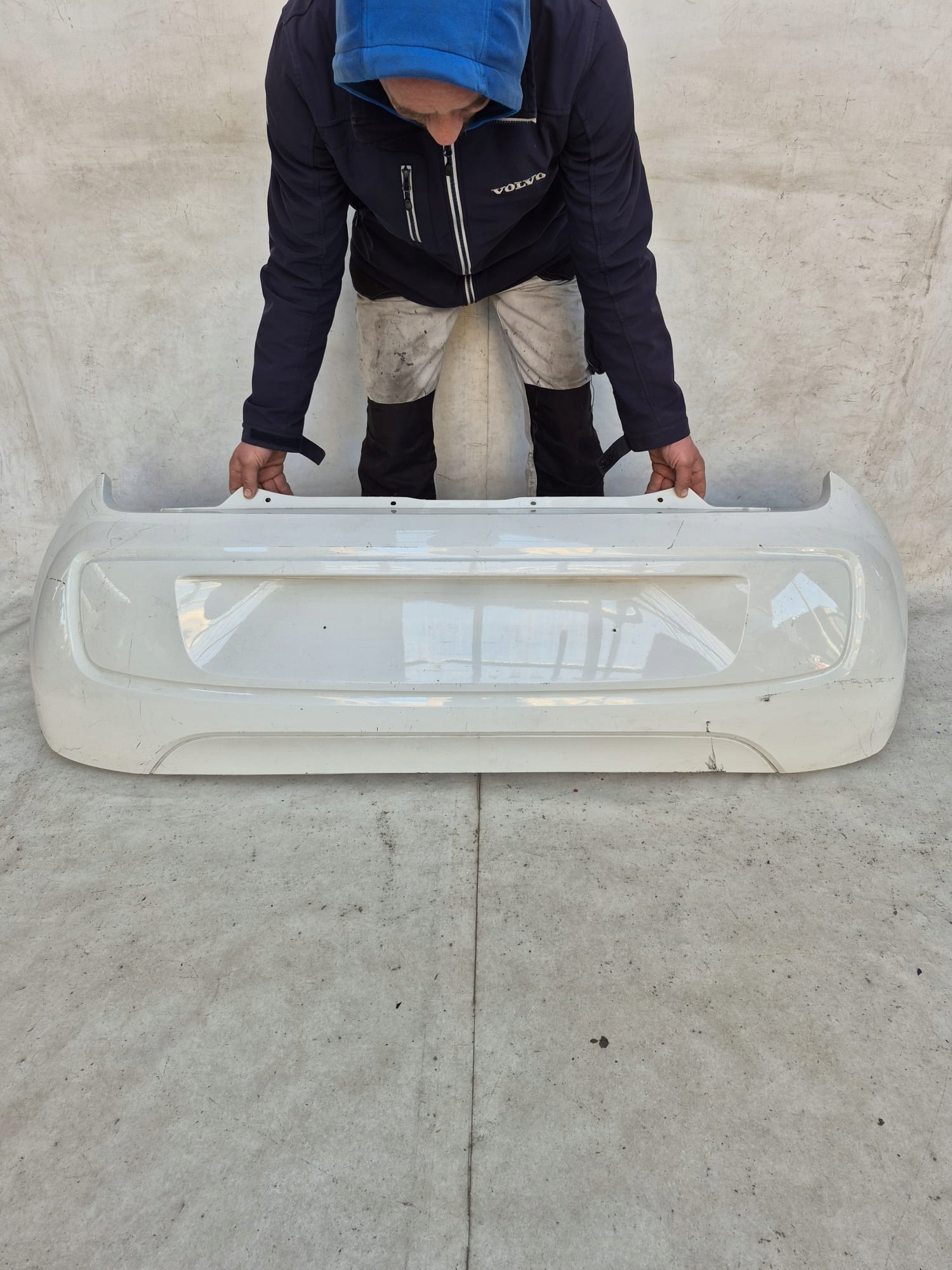 VW UP 11-16 bumper rear part rear