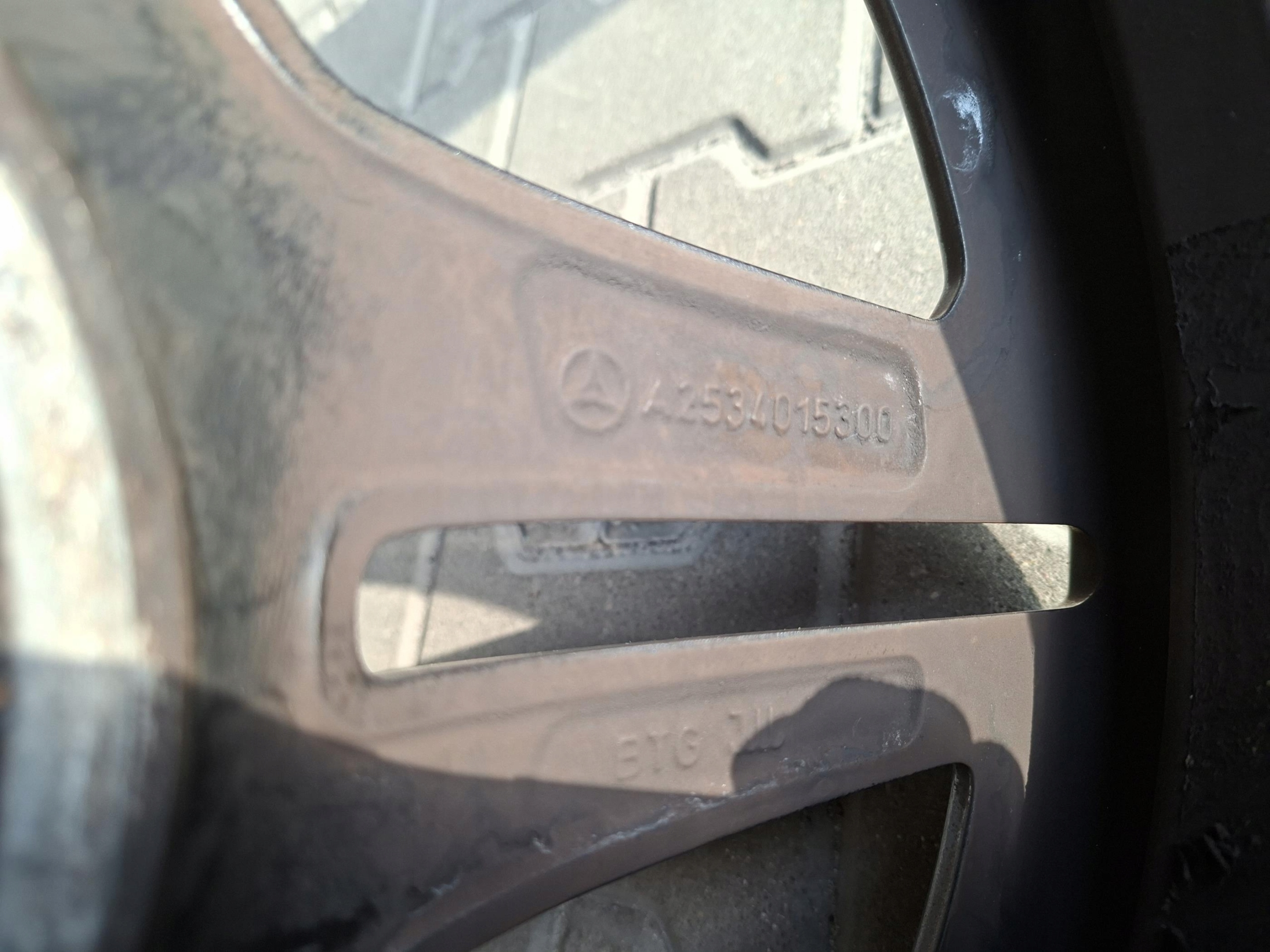 disk hliníkový disk 19 8J ET38 A2534015300 MERCEDES W213 S213 E