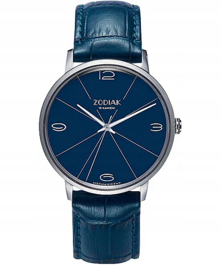Pánské hodinky Błonie Zodiac Mechanický Granát Blonie-Zodiak-Granátové