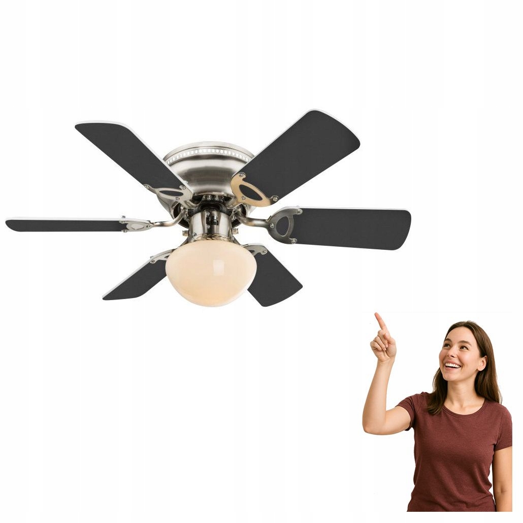 Lampoventilátor Ugo 0307 W Globo