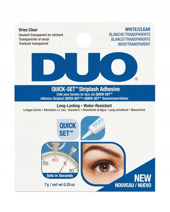 

Ardell Duo Quick-set Klej do rzęs - White/clear 7g