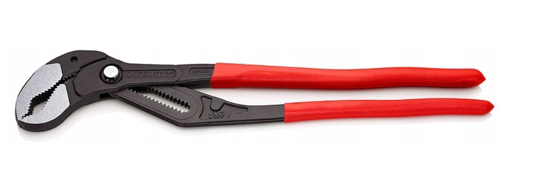 SZCZYPCE KLUCZ DO RUR KNIPEX COBRA ZESTAW 5 SZTUK EAN 4003773034087